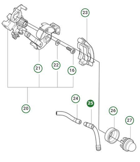 Fuel Hose in the group  at Entreprenadbutiken (5294111-01)