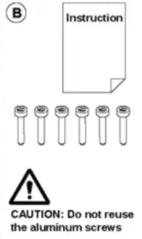 Screw Kit Aluminum 6 Pcs 5298672-01 in the group  at Entreprenadbutiken (5298672-01)