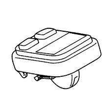 Control Panel Small 2Btn Bt Cs 5298674-01 in the group Spare parts Husqvarna T542i XPG at Entreprenadbutiken (5298674-01)