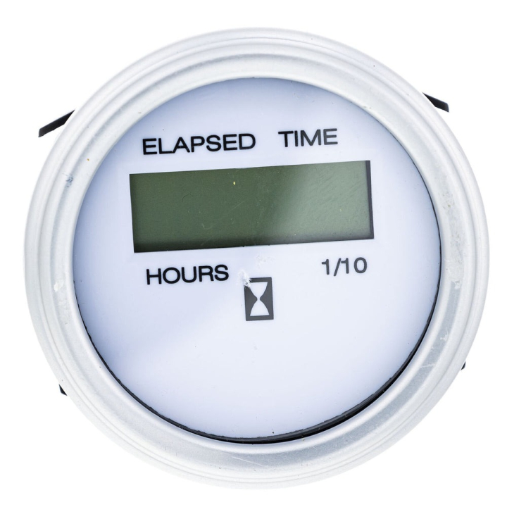 Hour Meter Round, Prime Instru in the group at Entreprenadbutiken (5299107-01)
