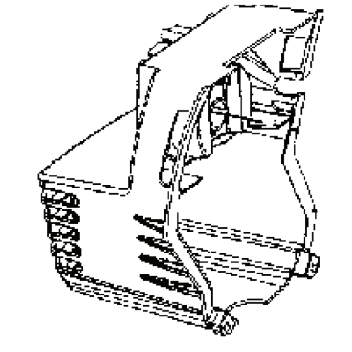 Assy Rear Shroud W/Heat Ref in the group  at Entreprenadbutiken (5300587-97)