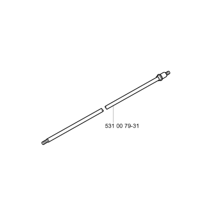 Drive Shaft 5310079-31 in the group at Entreprenadbutiken (5310079-31)