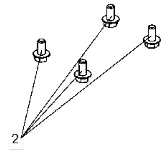 Bolt 5310082-02 in the group  at Entreprenadbutiken (5310082-02)