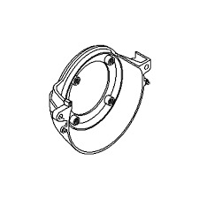 Fan housing 5310086-54 in the group  at Entreprenadbutiken (5310086-54)