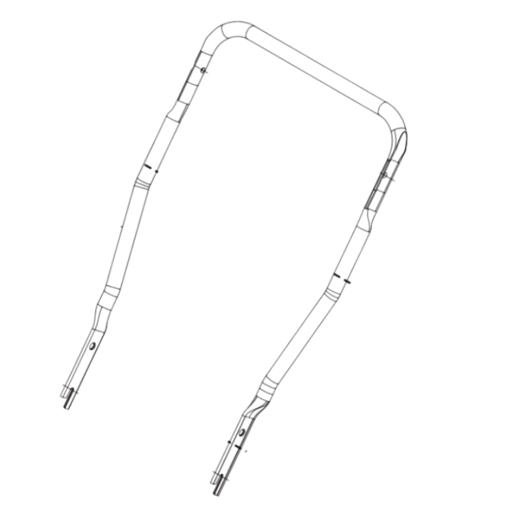 Handle Tube 5311467-59 in the group  at Entreprenadbutiken (5311467-59)