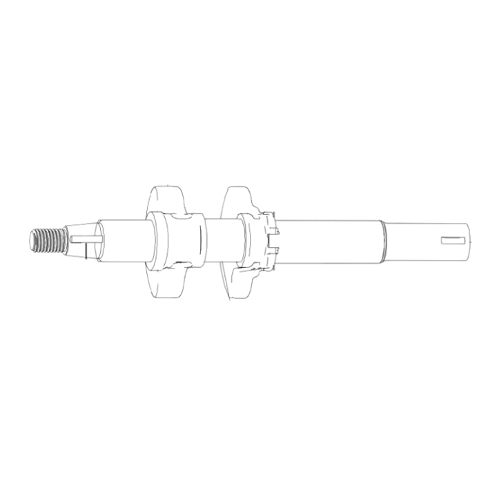 Crankshaft 5311472-42 in the group  at Entreprenadbutiken (5311472-42)