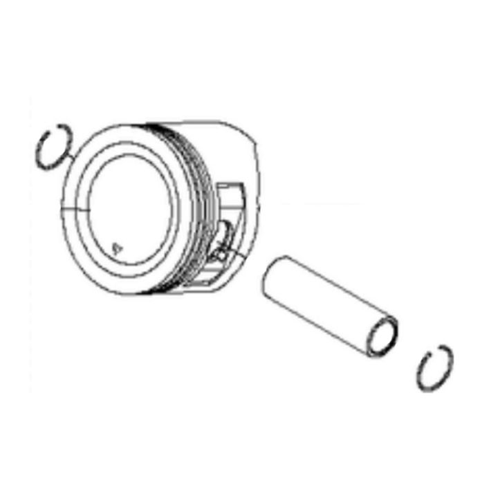 Piston assembly in the group at Entreprenadbutiken (5311473-32)