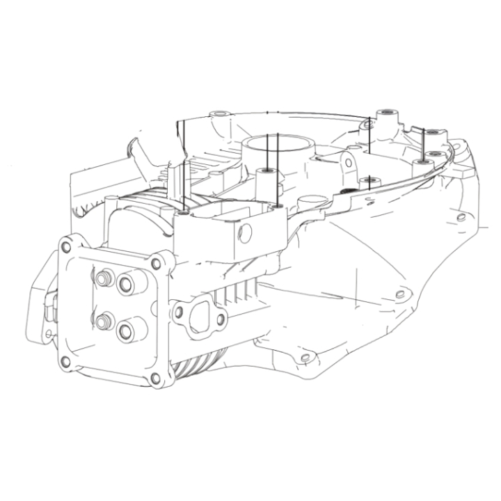 Crankcase 5311477-08 in the group  at Entreprenadbutiken (5311477-08)