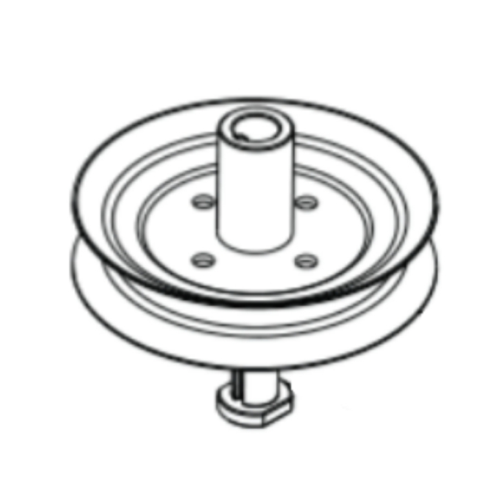 Belt tensioner pulley Husqvarna TS112, TC112 in the group  at Entreprenadbutiken (5311479-10)