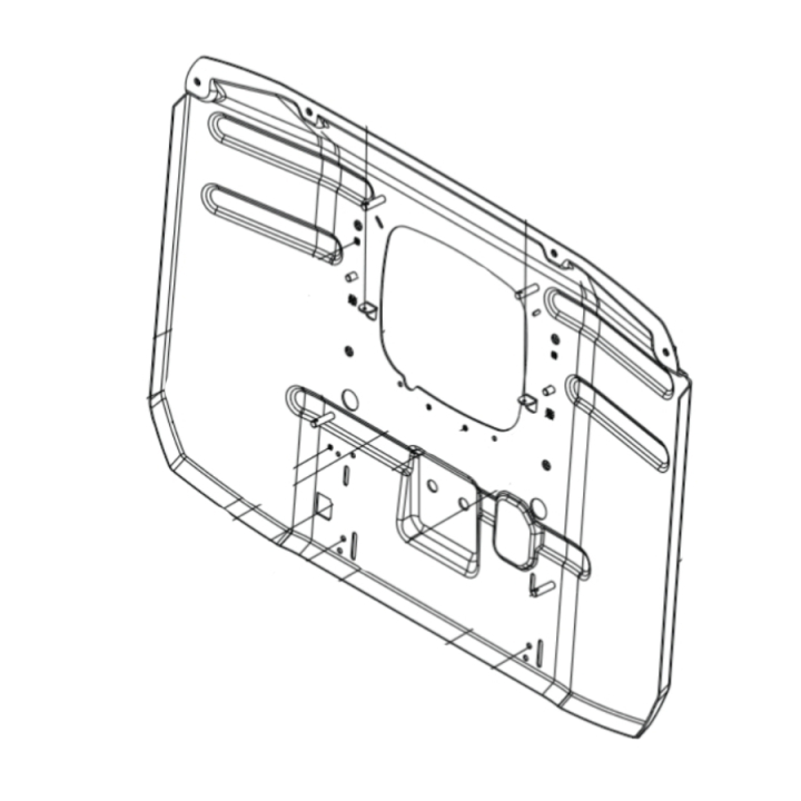 Back plate in the group at Entreprenadbutiken (5311479-91)