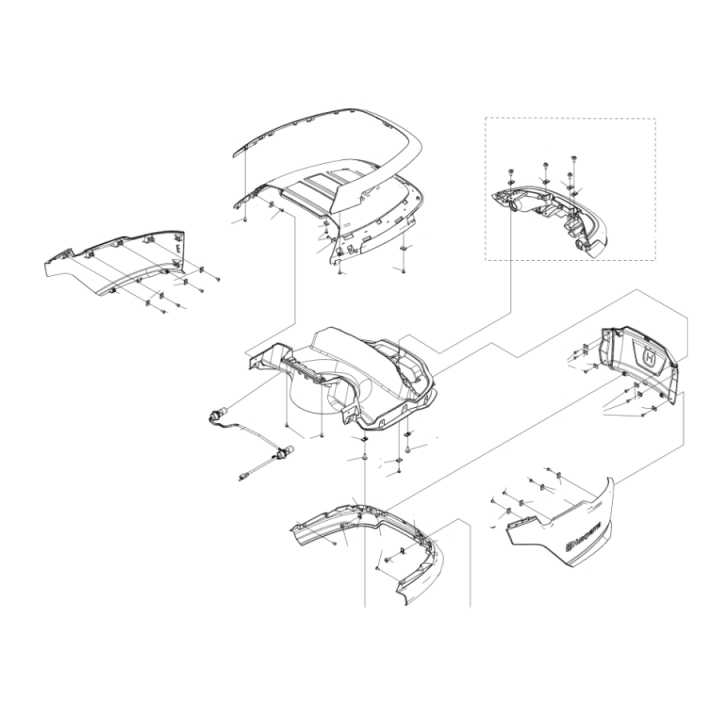Cover Assy in the group at Entreprenadbutiken (5311481-98)