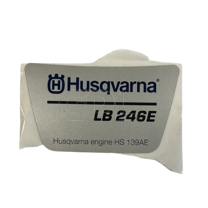 Decal Husqvarna LB246E in the group  at Entreprenadbutiken (5312408-02)