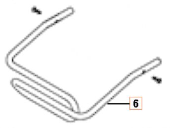 Reel Hose Guide Hose Guide 5312776-01 in the group  at Entreprenadbutiken (5312776-01)