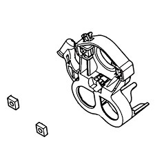 Flange Carburetor Assy 5313529-01 in the group  at Entreprenadbutiken (5313529-01)