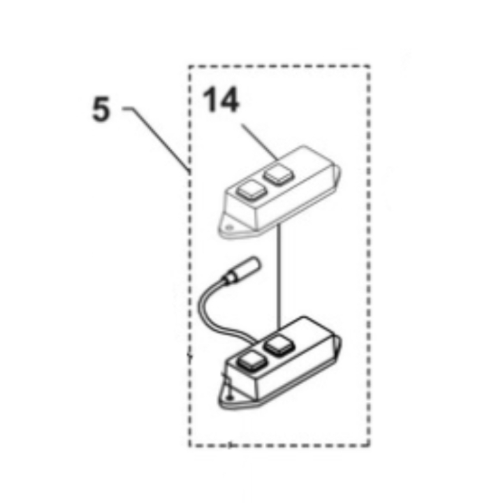 Control Board Cl400I 5314202-01 in the group  at Entreprenadbutiken (5314202-01)