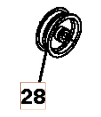 Pulley 5321046-79 in the group  at Entreprenadbutiken (5321046-79)