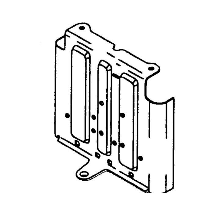 Back Plate 5321278-80 in the group at Entreprenadbutiken (5321278-80)