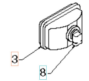 Headlamp 5321786-66 in the group  at Entreprenadbutiken (5321786-66)