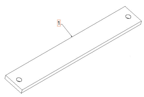 Counterweight 5321825-15 in the group  at Entreprenadbutiken (5321825-15)