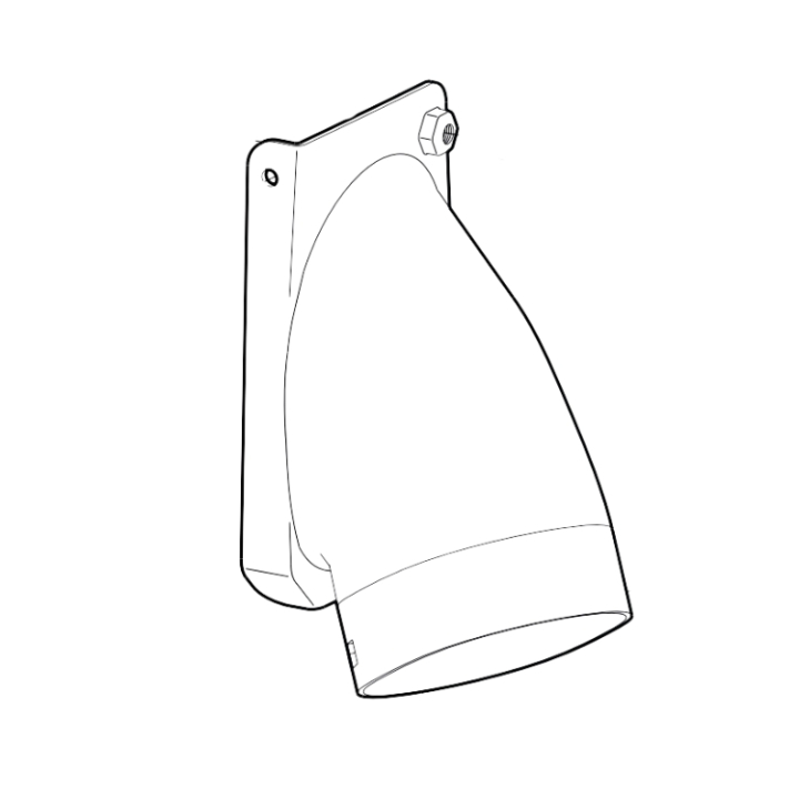 Ejection Pipes 5324135-10 in the group  at Entreprenadbutiken (5324135-10)