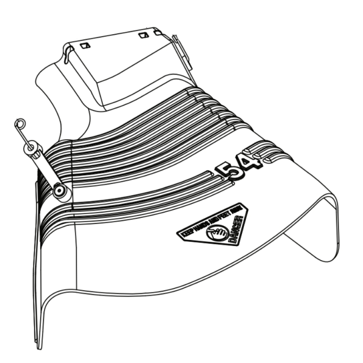 Deflector 5324154-66 in the group  at Entreprenadbutiken (5324154-66)
