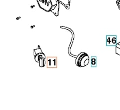 Key Start Assy 5324249-54 in the group  at Entreprenadbutiken (5324249-54)