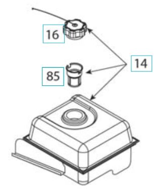 Fuel tank Kpl 5324292-09 in the group  at Entreprenadbutiken (5324292-09)