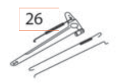 Governor Arm 5324292-48 in the group  at Entreprenadbutiken (5324292-48)