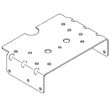 Engine plate 5324292-69 in the group  at Entreprenadbutiken (5324292-69)