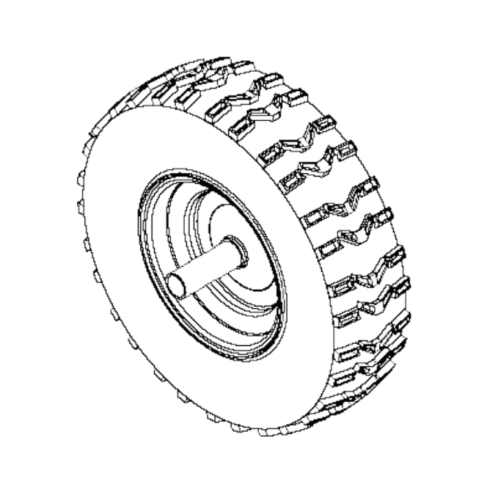 Wheel 5324363-49 in the group  at Entreprenadbutiken (5324363-49)
