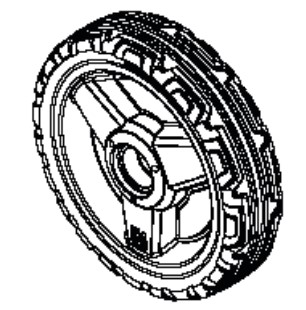 Wheel 5324421-20 in the group  at Entreprenadbutiken (5324421-20)