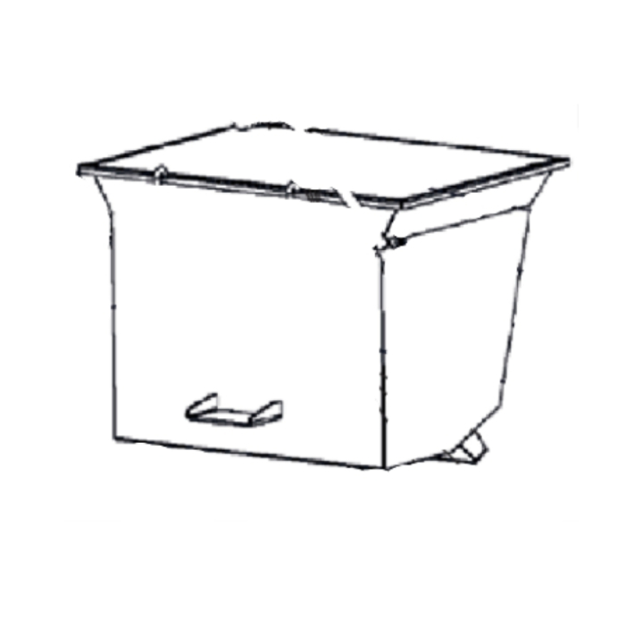 Container dust bin only in the group at Entreprenadbutiken (5332394-02)