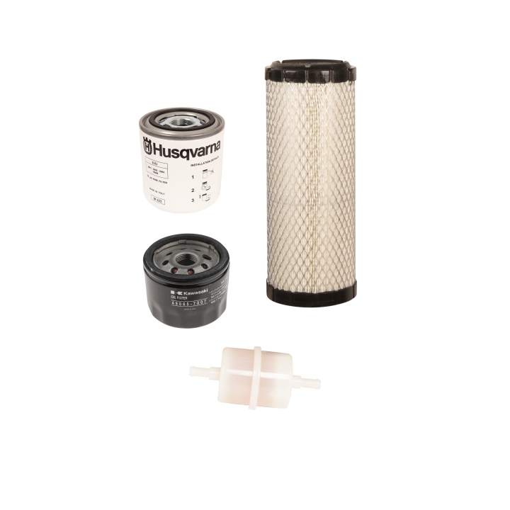 Maintenance kit with engine oil filter, air filter, fuel filter, hydraulic oil filter - every 200h in the group at Entreprenadbutiken (5349761-02)