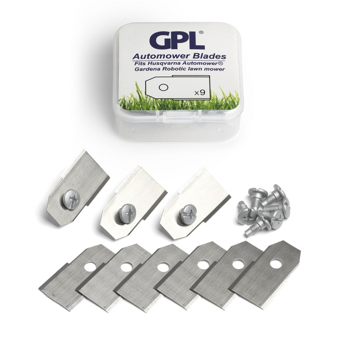 Blade kit - Automower 9pcs in the group Garden / Robotic Lawn Mower / Accessories Automower at Entreprenadbutiken (5351387-019)