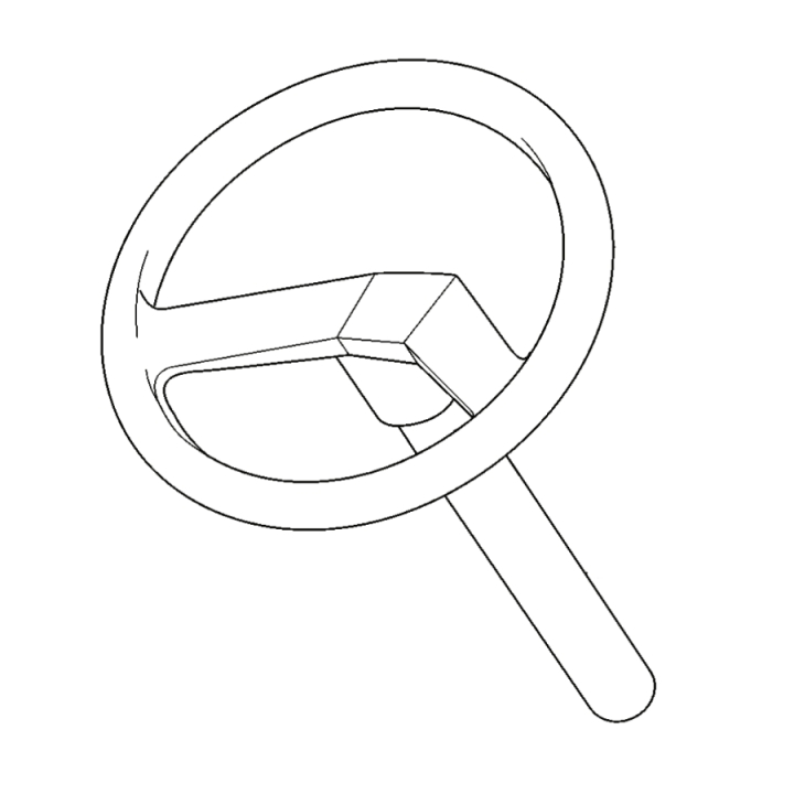 Steering wheel in the group  at Entreprenadbutiken (5354217-01)