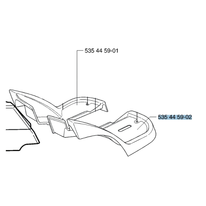 Mat Foot - Right 5354459-02 in the group  at Entreprenadbutiken (5354459-02)