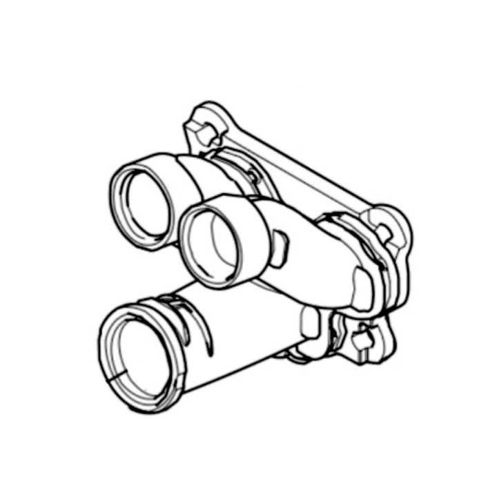 Inlet pipe carburettor in the group at Entreprenadbutiken (5355187-01)