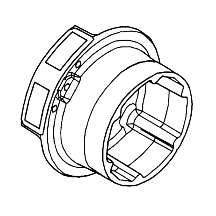 Flywheel assembly D66 in the group at Entreprenadbutiken (5355239-01)