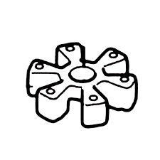Damper Larger Pinion Flange in the group  at Entreprenadbutiken (5356054-01)