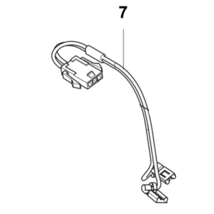 Wiring Assy Filter Holder 5360855-01 in the group  at Entreprenadbutiken (5360855-01)