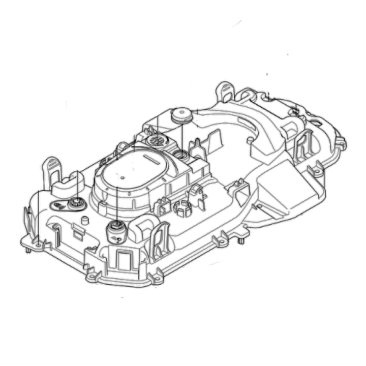 CHASSIS UPPER - LARGE in the group  at Entreprenadbutiken (5368003-01)