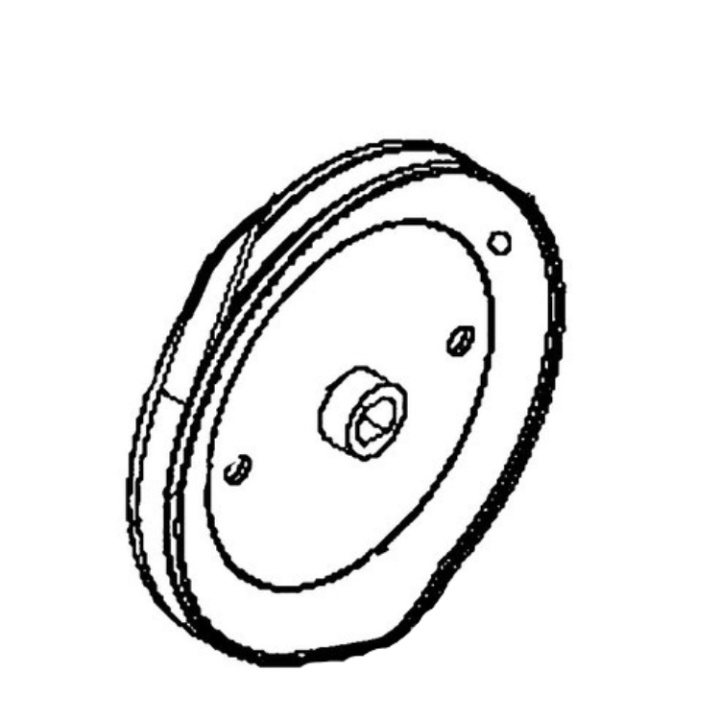 Pulley Impeller Dd Ext Al in the group  at Entreprenadbutiken (5368627-01)