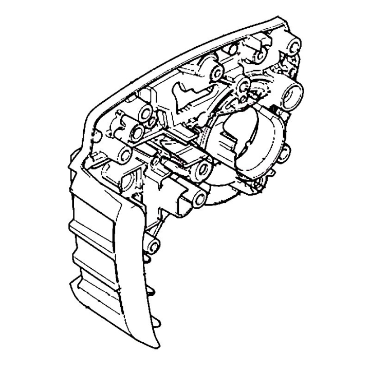 Chassis Assy Rear Handle, Falc 5368855-01 in the group  at Entreprenadbutiken (5368855-01)