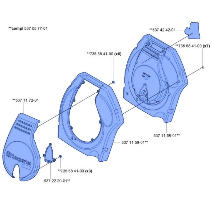 Cover Kpl 5370577-01 in the group  at Entreprenadbutiken (5370577-01)