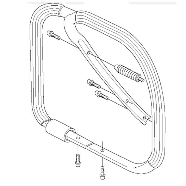 Handle Front Kpl in the group at Entreprenadbutiken (5371679-71)