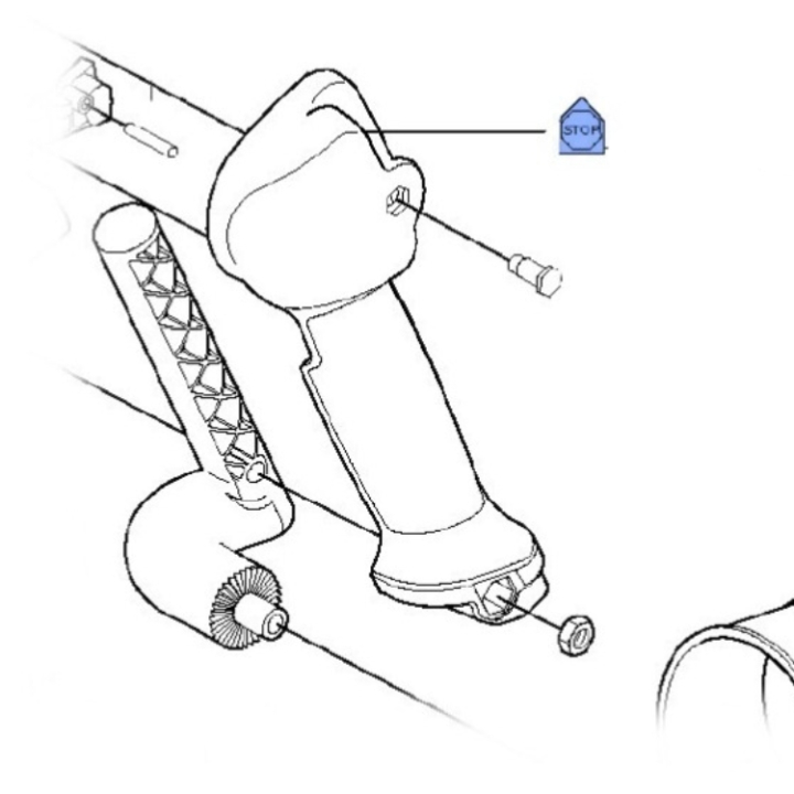 Button 5372777-01 in the group  at Entreprenadbutiken (5372777-01)