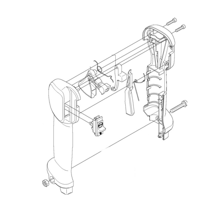 Handle system Kpl 5374245-14 in the group at Entreprenadbutiken (5374245-14)