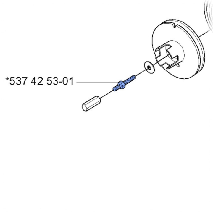 Screw 5374253-01 in the group  at Entreprenadbutiken (5374253-01)
