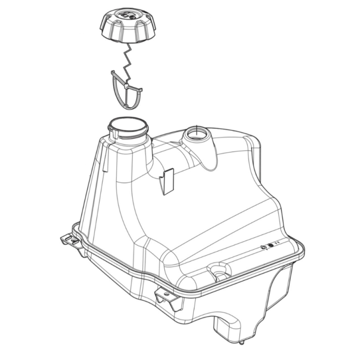 Fuel Tank Kit R400 5374825-01 in the group  at Entreprenadbutiken (5374825-01)