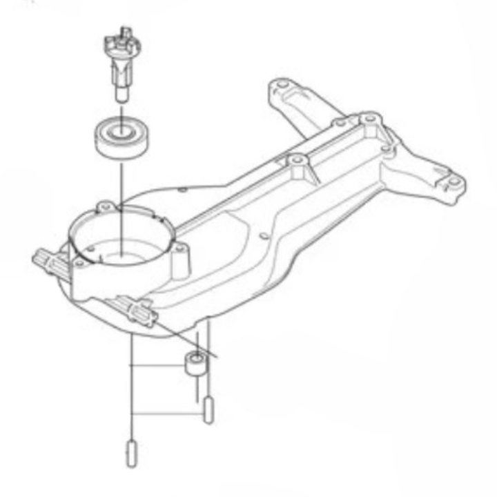 Gearbox Assy Agaton 300Wp 5375199-01 in the group  at Entreprenadbutiken (5375199-01)